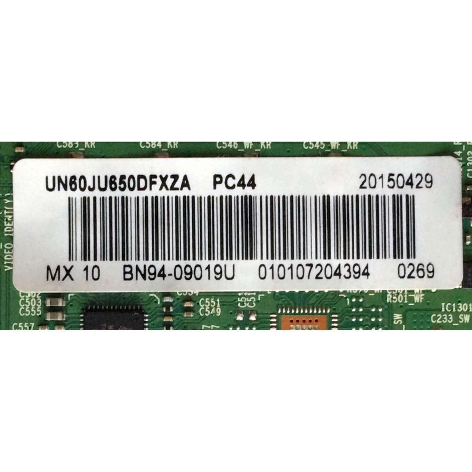 MAIN / SAMSUNG BN94-09019U / BN97-09272B / BN41-02344B / SUSTITUTAS BN94-08935A / BN94-10056P / BN94-10520N / BN94-08744R / MODELO UN60JU650DFXZA HD01 / PANEL CY-GJ060HGSV1H	 - Imagen 2